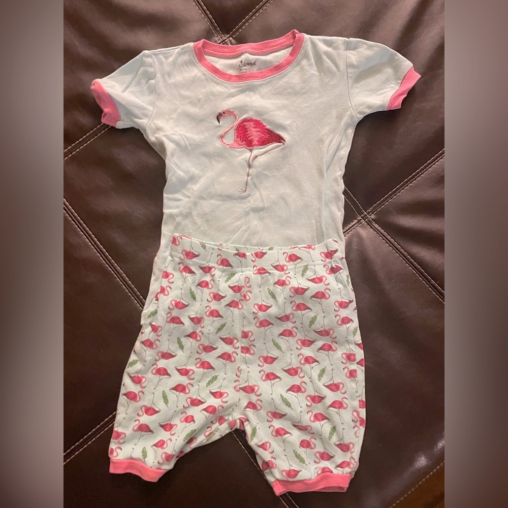 Girls Size 10 Two Piece Cotton Pajamas